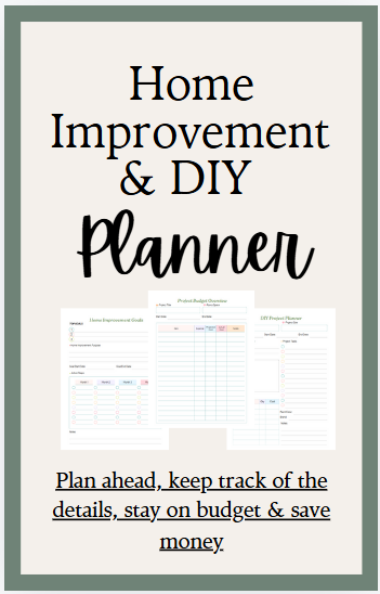 Home Improvement & DIY Project Planner